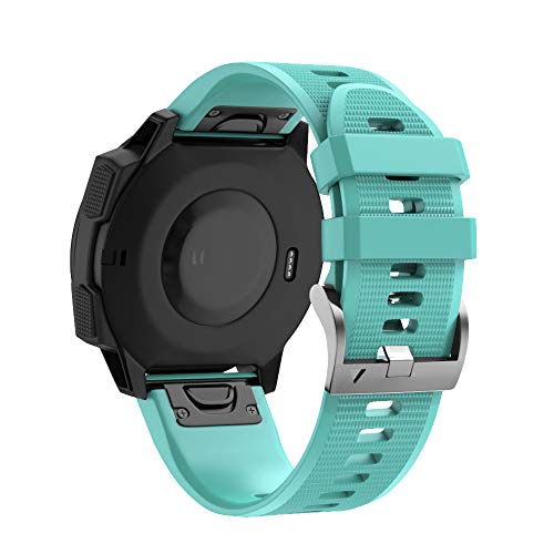 ANZOAT 26, 22, 20 mm, offizielles Silikon-Armband für Garmin Fenix 7 7X 6 6X Pro 5 5xPlus 3HR 935 Smartwatch, wasserdicht, Easyfit, For Fenix 6X Pro 5X Plus, Achat von ANZOAT