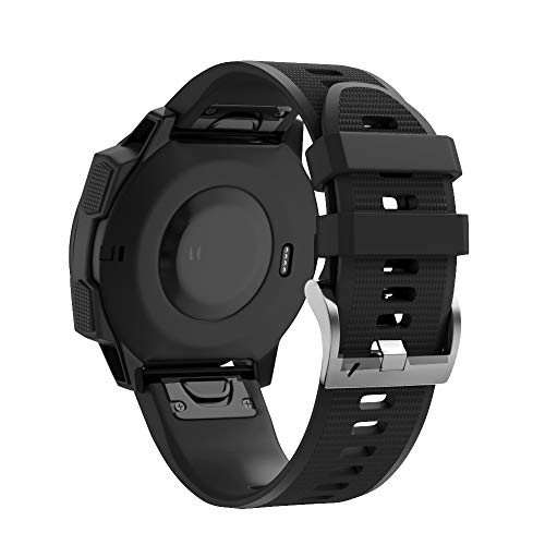 ANZOAT 26, 22, 20 mm, offizielles Silikon-Armband für Garmin Fenix 7 7X 6 6X Pro 5 5xPlus 3HR 935 Smartwatch, wasserdicht, Easyfit, For Instinct 2-S62, Achat von ANZOAT