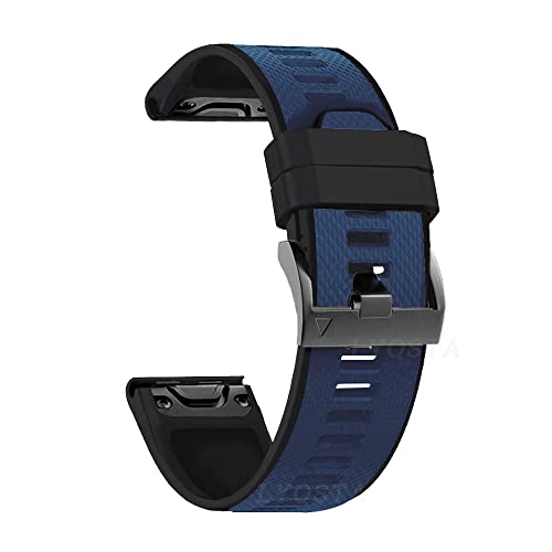 ANZOAT 26/22 mm Uhrenarmband für Garmin Fenix 6 6S 6X Pro 5 5X Plus 3HR 935 Silikonband Schnellverschluss Uhr Easyfit Handgelenkbänder, For Enduro, Achat von ANZOAT