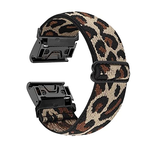 ANZOAT 26 mm Nylon-Schlaufen-Uhrenarmband für Garmin Fenix 7X Smartwatch, schnelle Passform, Armband für Garmin Fenix 7, Fenix7, 22 mm, 26 mm, Achat von ANZOAT