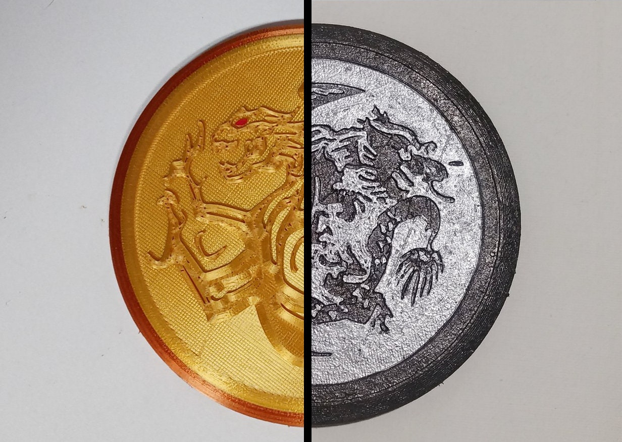 Großmeisterdrachen-Medaillons von ANetherDimension3D