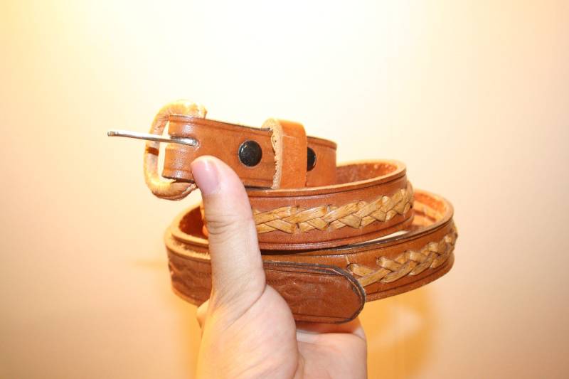 Vintage Style Leder Gürtel, Leder Gürtel Braun, Vintage Leder Gürtel, Vintage Vintage Style Leder Gürtel, Leder Gürtel Braun, Vintage Leder Gürtel, Vintage von ANewDayVintage