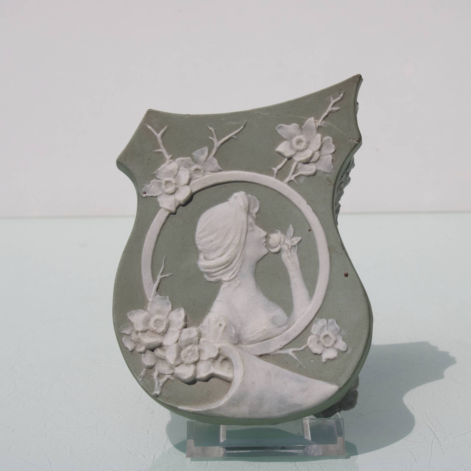 Jugendstil Biskung Blumen Damen Schmuckkästchen Mit Deckel Jugendstil Biskung Blumen Damen Schmuckkästchen Mit Deckel von MastorasAntiques