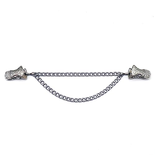 AOAODIMP Kette Kragen Pins Revers Pins Cardigan Clips Pullover Guard Kleid Cinch Clip Umhang Verschluss Broschen von AOAODIMP