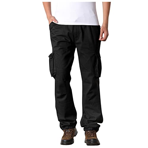 AOCRD Lässige Taktische Hose für Herren, Outdoor-Militär-Cargohose, mehrere Taschen, Kampfarbeitshose, Trainingsanzug, Jogginghose von AOCRD