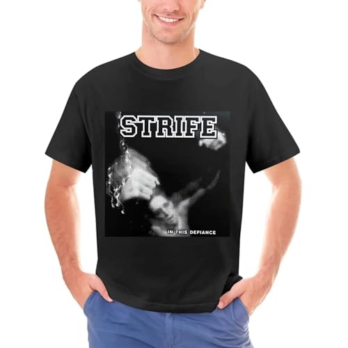 AODBEJP Strife-American-Hardcore-Punk-Band-In-This-Defiance-T-Shirt-M-2XL von AODBEJP