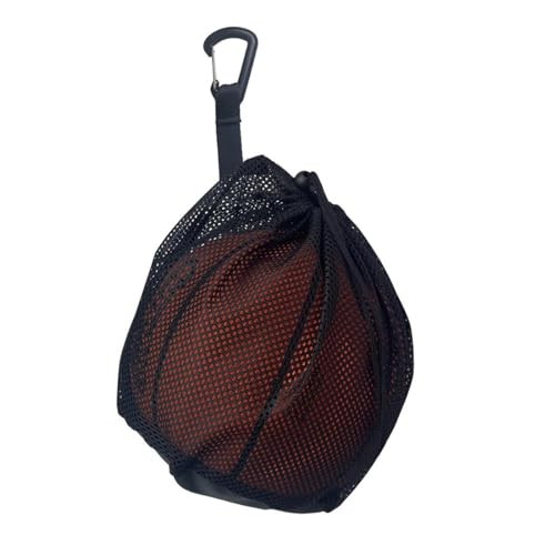 AOEVUIR 1 Pcs Basketball Ball Bag with Portable Net Basketball Accessories for Soccer Tennis Kids and Adults von AOEVUIR