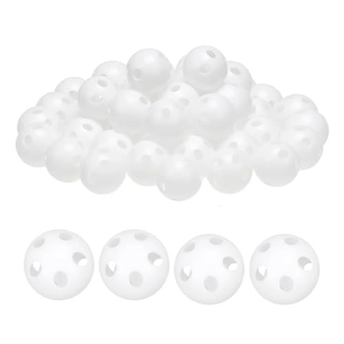 AOEVUIR 40 pcs Rasselball zum Einnähen in Kuscheltier Quietscher Rassel Füllmaterial Spielzeug Quietscher Geräuschmacher von AOEVUIR