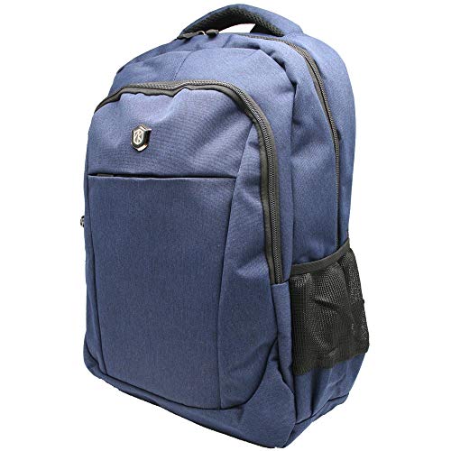 AOKING Rucksack Sport Reise Wander Schule Tasche Canvas Day Back Pack Outdoor blau von Aoking