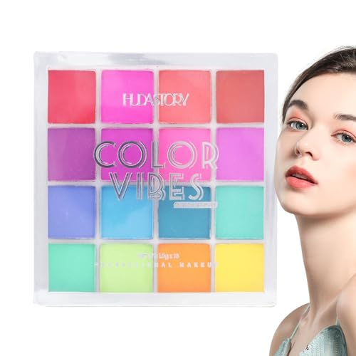 Hochpigmentierte Farbtöne,Langanhaltende matte Lidschatten-Palette 16 Farben | Alltagskosmetik für Dating, Reisen, Zuhause, Arbeiten, Einkaufen, Zusammenkommen Aokley von AOKLEY