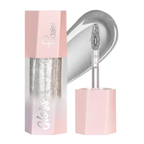 Lip Plumper Gloss - Wasserfester, nicht klebender Lippenverstärker | Langlebiger glitzernder, feuchtigkeitsspendender Lippenbalsam für Frauen, Mädchen, Shopping, Partys, Verabredungen Aokley von AOKLEY