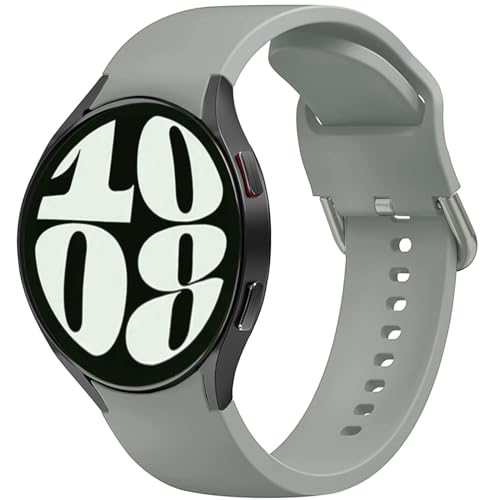 AOKOEE Armband kompatibel mit Samsung Galaxy Watch 6, Armband Galaxy Watch 5/Galaxy Watch 4/Galaxy Watch 5 Pro/Galaxy Watch 6/4 Classic, keine Lücke, weiches Silikon, Sport-Ersatzband für Damen und von AOKOEE