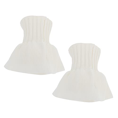 AOKWAWALIY 1 Paar Manschettendekoration Fake Ärmel Trendige Accessoires Handgelenksmanschetten Modeaccessoires Kleidungsdekoration Dekorative Kleidungsmanschette Fake Manschette Für von AOKWAWALIY