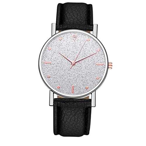 AOKWAWALIY 1 STK Damenuhr weibliche Freizeituhr Modeuhren für Damen Armbanduhren für Damen Frauen schauen zu pro Watch damenarmbanduhren swor Freizeit Armbanduhr Gürteluhr Legierung Black von AOKWAWALIY
