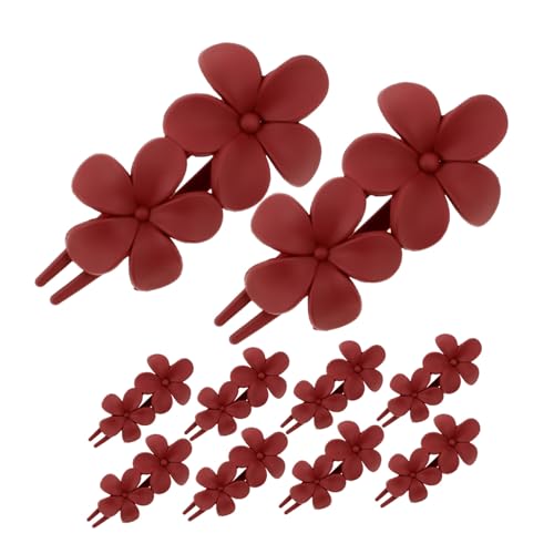 AOKWAWALIY 10st Haarnadel Haarspangen Für Frauen Krokodilklemmen Für Dickes Haar Alligator-haarspange Dekorative Haarspangen Für Damenhaare Haarschmuck Für Damen Blumenklammern Plastik von AOKWAWALIY