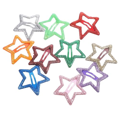 AOKWAWALIY 10stücke Teiliges Stern Haarspangen Für Mädchen Kawaii Haarschmuck Metall Sicher Für Kinderhaare Für Verschiedene Frisuren Und Alltag AOKWAWALIY 10stücke Teiliges Stern Haarspangen Für Mädchen Kawaii Haarschmuck Metall Sicher Für Kinderhaare Für Verschiedene Frisuren Und Alltag von AOKWAWALIY