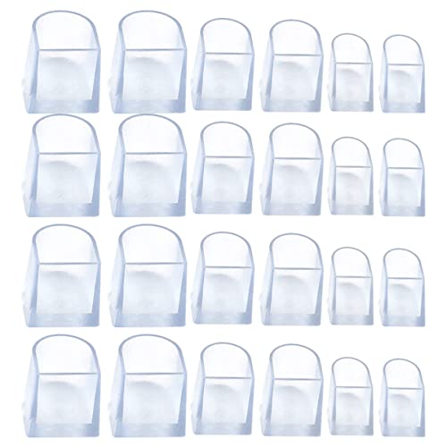 AOKWAWALIY 12paare Schutzfolien Für High Heels Transparente Schuhabsatzschoner Für Damen rutschfeste Langlebige Fersenschutzabdeckungen Für Hochzeiten Und Formelle Anlässe von AOKWAWALIY