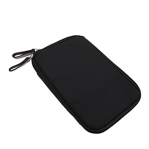 AOKWAWALIY 1Stk Handytasche Münzbeutel Geldbeutel für Münzen Portemonnaie multifunktionales Kartenetui Aufbewahrungstasche scheckkarten-etui -Nylon-Geldbörse Ausweis Geldbörse Black von AOKWAWALIY