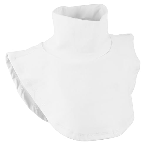 AOKWAWALIY Abnehmbarer Hochkragen Hochwertiger Bequemer Kragen Für Damen Vielseitig Kombinierbar Mit Shirts Und Pullovern Atmungsaktiver Praktisch Und von AOKWAWALIY