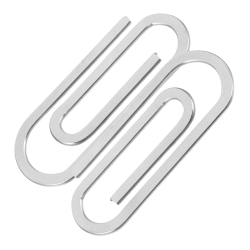 AOKWAWALIY 2St Geldklammern kreditkartenhalter Credit Card Holder geldscheinklammer hochzeitstruhe geldbörse geldklammer Clip-Geldbörse Kartenhalter Binder Brieftasche mit Fronttasche Silver von AOKWAWALIY