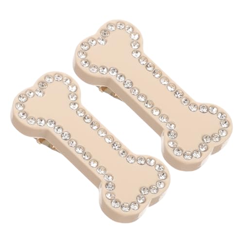 AOKWAWALIY 2st Halloween-haarspangen Haarspangen Aus Knochen Halloween-kopfbedeckungen Schädel Skelett Haarnadeln Seitliche Haarspange Halloween-haarschmuck Haarspange Aus Knochen Essigsäure von AOKWAWALIY