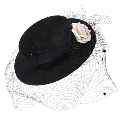 AOKWAWALIY Damenhut Eleganter Fascinator Perfekt Für Hochzeiten Beerdigungen Und Teepartys von AOKWAWALIY