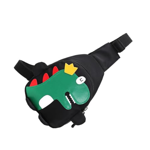 AOKWAWALIY Cartoon Umhängetasche für Mädchen Dinosaurier Design Verstellbarer Schultergurt Langlebige Kindertasche für Spielzeug und Kleinigkeiten für Schule und Freizeit von AOKWAWALIY