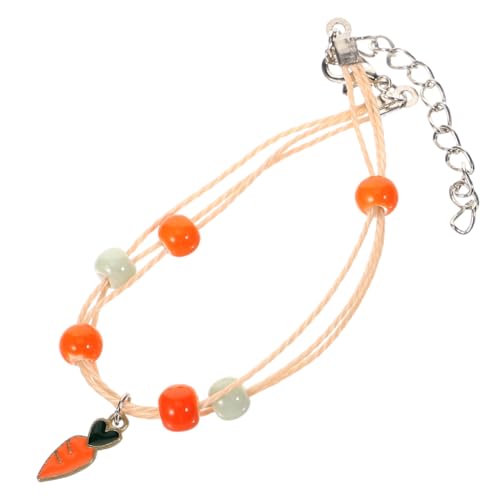 AOKWAWALIY Cartoon Armband Glocken Armband Für Mädchen Kreativer Handgelenk Schmuck Bunte Perlen Für Partys Und Geschenke von AOKWAWALIY