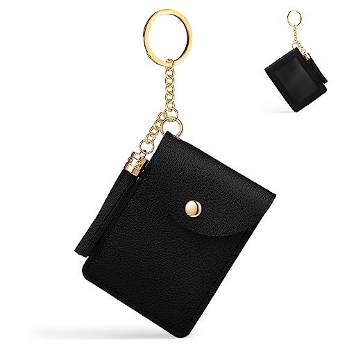 AOKWAWALIY Elegante Geldbörse Für Kreditkarten Ausweise Und Ausweise Schlüsselanhänger-kartenetui Mit Quaste Perfekt Für Geldbörsen Für Damen von AOKWAWALIY