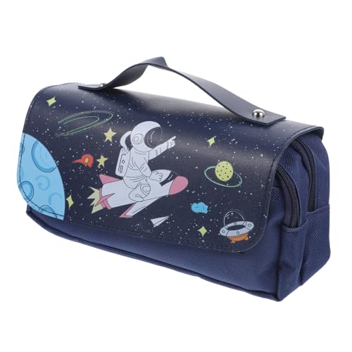 AOKWAWALIY Makeup Tasche Bleistiftbox Für Kinder Kosmetiktasche Aufbewahrungstasche Für Stifte Mit Reißverschluss Stift-Organizer-etui Organizer Aus Leder Studenten Pp Südkorea Handlich von AOKWAWALIY