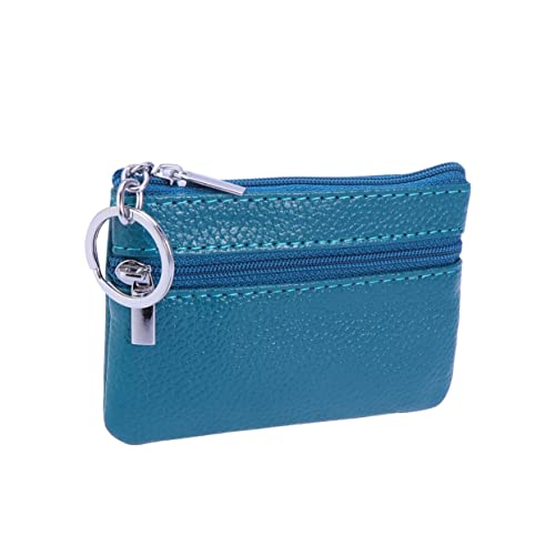 AOKWAWALIY Lederbeutel Mini-Geldbeutel Geldbörse Tasche Servietten Tasche Münz-Organizer-Tasche Damen Münzbeutel Geldbörse Für Damen Kleine Kosmetiktaschen Reise-kulturbeutel Blue von AOKWAWALIY
