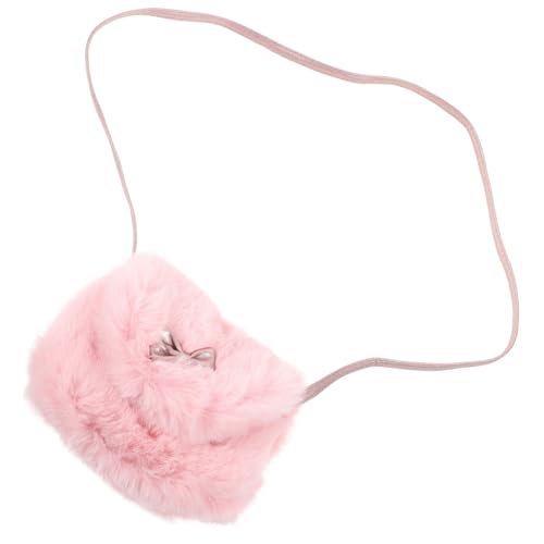 AOKWAWALIY Pelzige Umhängetasche Für Kleine Mädchen Süße Schultertasche Leicht Und Strapazierfähig Für Alltag Und Reisen Für Geburtstagsgeschenke von AOKWAWALIY