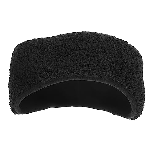 AOKWAWALIY Stirnband warmhalte kopftücher ear warmer Ohrenschützer ohringe set Outdoor-Ohrwärmer laufende Ohrabdeckung Kopfwärmer Ski-Kopfbedeckungen Outdoor-Kopfbedeckung Polyester Black von AOKWAWALIY