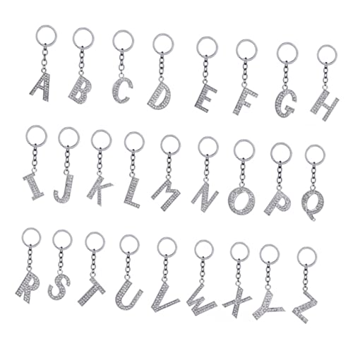 AOKWAWALIY Taschenanhänger brev kollegen Sauf Keychain The Edith Eger die bescherung Familiar Rhinestone Quaste Schlüsseltasche Armband Bausatz Gold Brief Schlüsselanhänger von AOKWAWALIY