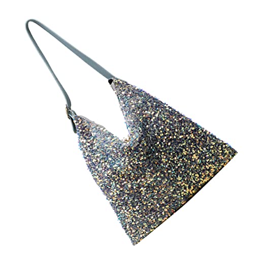 Umhängetasche -Bags-Tasche - Henkelhand glänzende Trage ungewöhnliche Handn Geldbörsen pailletten pailetten tragbare Outdoor- Blue von AOKWAWALIY