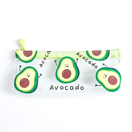 1 Pc Kawaii Bleistiftetui Niedliche Avocado Kids Geschenk Schule Bleistiftbox Bleistiftetui Transparente Bleistifttasche Schulbedarf Briefpapier, A. 1 Pc Kawaii Bleistiftetui Niedliche Avocado Kids Geschenk Schule Bleistiftbox Bleistiftetui Transparente Bleistifttasche Schulbedarf Briefpapier, A. von AOM