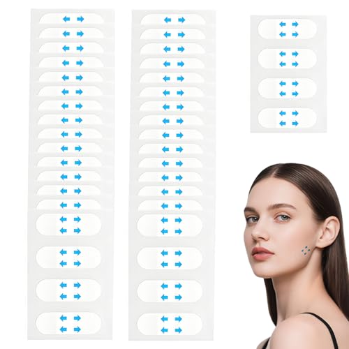120 Stück Face Lifting Tape,Face Tap,Lifting Stripes Gesicht,Unsichtbare Facelifting Aufkleber Für Frau,V Form Gesicht Lift Für Frau von AONAYO