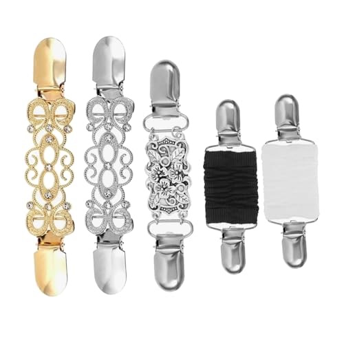 5er-Pack Cinch Clip,Vintage Waist Clip,Cardigan Clip,Antik Clips FüR Kleidung,Legierung Cinch Clips,Pullover Clips,Schalclip,Passend FüR Pullover,Cardigans,Hemden,Schals,Capes,Jacken Und MäNtel 5er-Pack Cinch Clip,Vintage Waist Clip,Cardigan Clip,Antik Clips FüR Kleidung,Legierung Cinch Clips,Pullover Clips,Schalclip,Passend FüR Pullover,Cardigans,Hemden,Schals,Capes,Jacken Und MäNtel von AONAYO