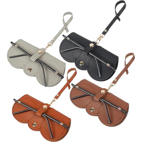AONAYO 4 Stück Sonnenbrillen Etui,Brillenetui Sonnenbrille,Brillenetui Weich,SonnenbrilleEtui,Tragbares Etui Für Sonnenbrillen,BrillenetuiZum Anhängen,Für Brillen,BrillenetuiLeder,Für Damen Mann AONAYO 4 Stück Sonnenbrillen Etui,Brillenetui Sonnenbrille,Brillenetui Weich,SonnenbrilleEtui,Tragbares Etui Für Sonnenbrillen,BrillenetuiZum Anhängen,Für Brillen,BrillenetuiLeder,Für Damen Mann von AONAYO