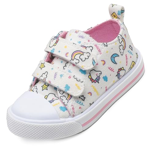 AONEGOLD Kinder Barfußschuhe Jungen Mädche Breite Barfussschuhe rutschfest Leicht Wanderschuhe Outdoor Atmungsaktiv Freizeitschuhe Kleinkind Traillaufschuhe (2305 Weiß,24EU) von AONEGOLD