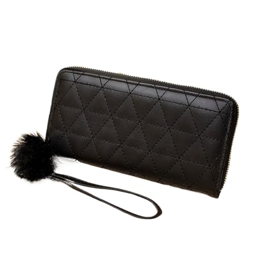 AONETIGER Geldbörse Damen im Langformat Gross Portmonee Reißverschluss Fächern Portemonnaie Leder mit Vielen Fächern (BK) von AONETIGER