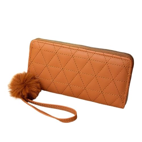 AONETIGER Geldbörse Damen im Langformat Gross Portmonee Reißverschluss Fächern Portemonnaie Leder mit Vielen Fächern (BR) von AONETIGER