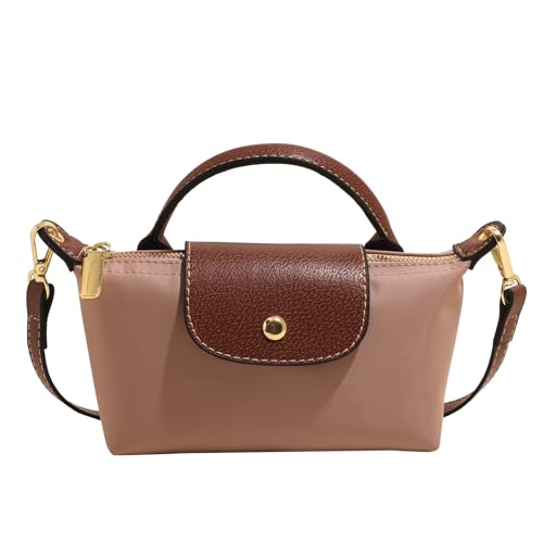 AONETIGER Handtasche Damen Wasserdicht Nylon Umhängetasche Leichte Verstellbarer Shoulder Bag mit Reißverschluss Klein Handtasche von AONETIGER