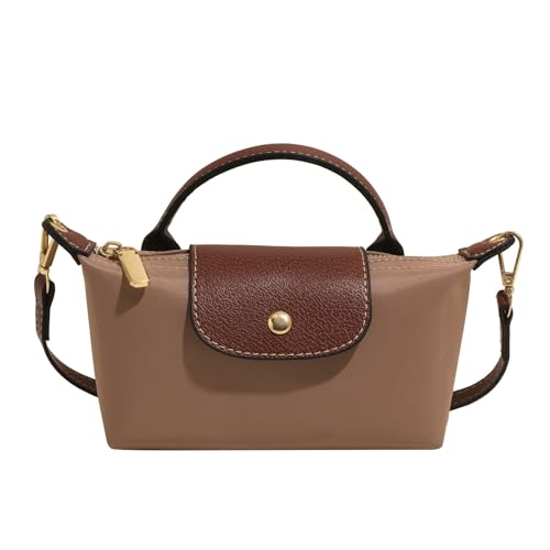 AONETIGER Handtasche Damen Wasserdicht Nylon Umhängetasche Leichte Verstellbarer Shoulder Bag mit Reißverschluss Klein Handtasche von AONETIGER