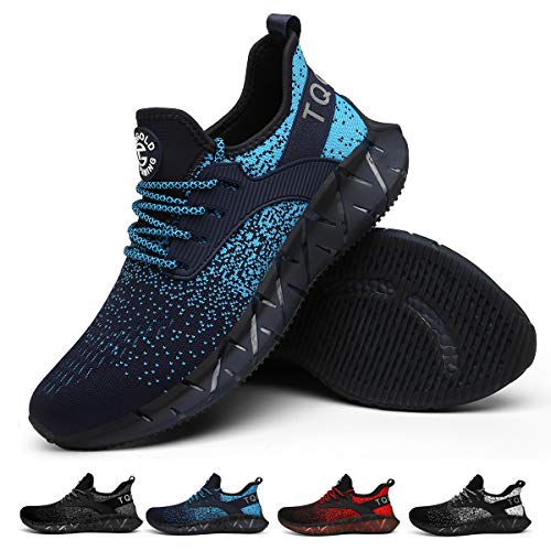 AONETIGER Schuhe Herren Damen Sportschuhe Laufschuhe Running Sneaker Turnschuhe（Blau,Größe 40） von AONETIGER