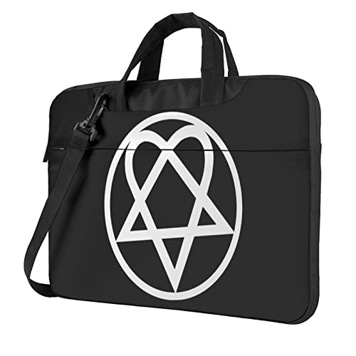 AOOEDM Heartagram Laptop-Aktentasche Strapazierfähige Messenger-Aktentasche von AOOEDM