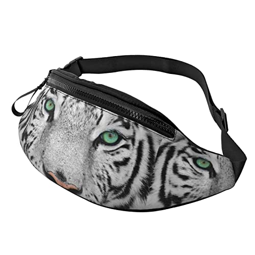 Bauchtasche für Damen Herren Snow Tiger Reisegürteltasche Geldbörse Sporttasche von AOOEDM