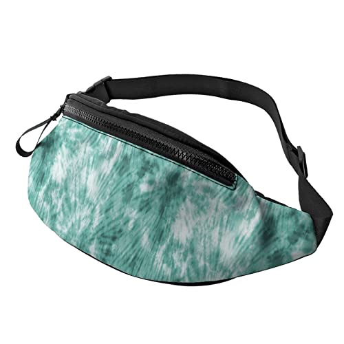 Grüne Krawatten-Fanny-Pack-Sport-beiläufige Hüfttasche für Frauen-Männer Modisch von AOOEDM