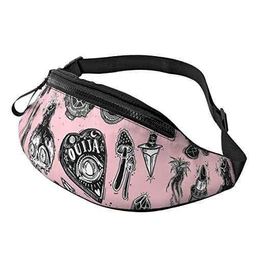 Gürteltasche für Frauen Männer Witchy Sorceress Reißverschluss Gürteltasche Geldbörse Jogging Handytasche von AOOEDM