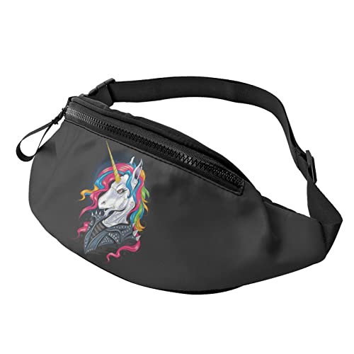 Serious Punk Unicorn Dress Furs Fanny Pack Sport Casual Hüfttasche für Damen Herren Modisch von AOOEDM